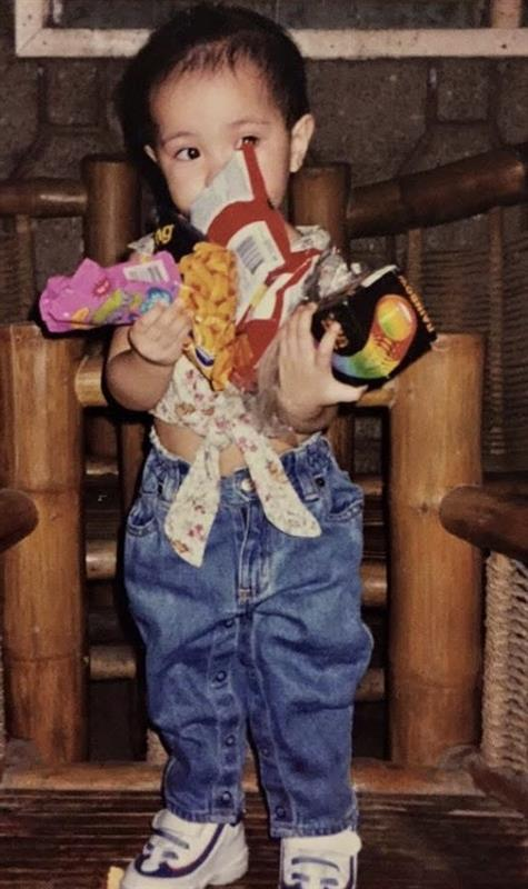 Erika Childhood Pic
